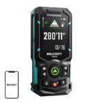 Mileseey S50 lāzera tālmērs (0,05–120 m, zaļais lāzers, P2P, Smart Life)
