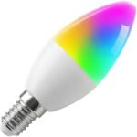 RGBCCT viedā LED spuldze E14 4W (2200–6500K, 250–300 lm) ZigBee 3.0 TUYA - Image 2
