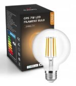 7W CCT Vintage balta G95 ZigBee (GL) HUE/TUYA viedā spuldze E27