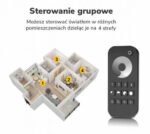 LED DIM 4 zonu aptumšošanas tālvadības pults (SD sērija) - Image 2