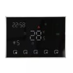 Bezvadu termostats SPLIT 16A/NO melns ar WiFi (TUYA) – TS203 - Image 2