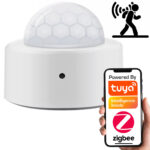 TUYA Mini PIR kustības un spilgtuma sensors ZigBee