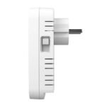 10A WiFi termostata kontaktligzda ar spailēm (TUYA), balta - Image 4