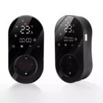 Termostata kontaktligzda 16A melna PS WiFi TUYA (T118C) - Image 2