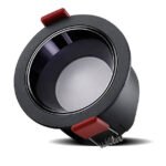 LED griestu lampa 6W 60° RGB+CCT melna GL sērija ZigBee (HUE/TUYA)