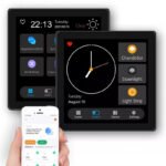 4 collu ZigBee TUYA skārienpanelis ar ainu vadību un 3 shēmām (T509)
