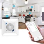 PSMART viedā WiFi kontaktligzda ar patēriņa mērīšanu un USB/USB‑C (balta, RM sērija, bez rāmja) - Image 4