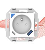 PSMART viedā WiFi kontaktligzda ar patēriņa mērīšanu un USB/USB‑C (balta, RM sērija, bez rāmja) - Image 2