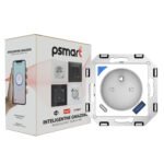 PSMART viedā WiFi kontaktligzda ar patēriņa mērīšanu un USB/USB‑C (balta, RM sērija, bez rāmja)