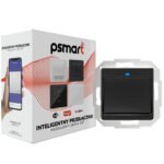 PSMART slēdzis 1 ķēdes RM melns ZigBee TUYA