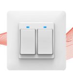 PSMART slēdzis 2 ķēdēm RM balts ZigBee TUYA - Image 3