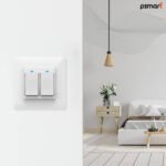 PSMART slēdzis 2 ķēdēm RM balts ZigBee TUYA - Image 5
