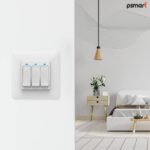 PSMART slēdzis 3 ķēdes RM balts ZigBee TUYA - Image 3