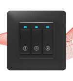 PSMART rullo žalūziju kontrolieris melns RM ZigBee TUYA - Image 3