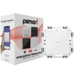 PSMART skārienslēdzis 1 ķēdes, balts stikls (RM sērija), ZigBee 3.0, TUYA