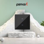 PSMART skārienslēdzis 2 ķēdēm (RM sērija), melns stikls, ZigBee 3.0, TUYA - Image 4