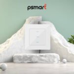 PSMART skārienslēdzis 1 ķēdes balts stikls RM sērija ZigBee TUYA (modulis bez rāmja) - Image 3