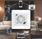 PSMART viedā ZigBee kontaktligzda ar enerģijas mērīšanu un USB/USB‑C (balta, RM sērija, TUYA) – modulis bez rāmja - Image 5