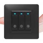 PSMART rullo žalūziju kontrolieris RM WiFi TUYA (melns, bez rāmja) - Image 2