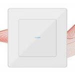 PSMART RM skārienslēdzis 1 ķēdes (balts stikls) WiFi TUYA - Image 2