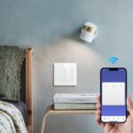 PSMART RM sērijas 3 ķēžu skārienslēdzis (balts stikls) WiFi TUYA - Image 5
