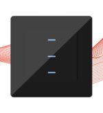 PSMART RM sērijas skārienslēdzis 3 ķēdēm (melns stikls) WiFi TUYA - Image 4
