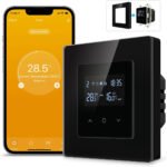 PSMART termostats 3A melns RM WiFi TUYA - Image 4