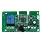 TUYA vārtu atvērējs 1 kanāls 7–32V (Wi‑Fi + RF 433MHz)