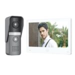 Video domofons Tuya Wi‑Fi (2 vadu) ar 7" skārienekrāna monitoru un 1080p kameru