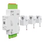 Viedais enerģijas monitors 3P+N 120A DIN sliede ar Modbus RS485