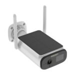 Viedā āra akumulatora kamera 4MP ar saules paneli (Tuya, 4G LTE, IP66)