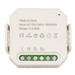 Viedais enerģijas skaitītājs 1P+N 80A ar CT sensoru (Wi‑Fi, Tuya)