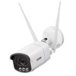 Viedā āra IP kamera 5MP ar Wi‑Fi un pilnkrāsu nakts redzamību (IP66)