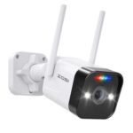 Viedā āra IP kamera 4MP ar Wi‑Fi, AI noteikšanu un aktīvu atturēšanu (IP66)