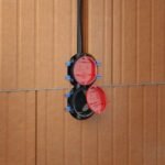 Kaiser signāla kastes vāks Ø60 mm, sarkans (iespraužams) - Image 2