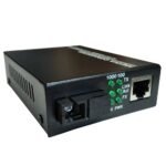Multivides pārveidotājs 10/100/1000M TX 1310nm (RJ45 uz šķiedru SC/ST)