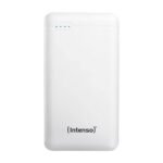 Power Bank INTENSO 20000 mAh 3.1A ar USB-C un USB-A (balts)