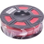 3D PLA kvēldiegs 1,75 mm, 1 kg, sarkans