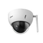 Mini 4MP HD tīkla PTZ kupolveida kamera ar 4× tālummaiņu un Wi‑Fi (SD22404DB-GNY-W)