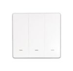 SmartWise BEREM3 Bluetooth (eWeLink-Remote) bezvadu slēdzis ar 3 pogām, balts - Image 2