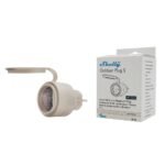 Shelly Outdoor Plug S Gen3 viedā āra kontaktdakša (Wi‑Fi + Bluetooth, Matter, jaudas mērīšana)