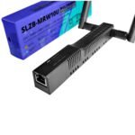 SMLIGHT SLZB-MRW10U daudzradio PoE adapteris (Zigbee/Thread/Matter, izvēles Z-Wave 800), melns