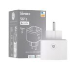 SONOFF S61s Gen2 viedā kontaktligzda ar enerģijas patēriņa monitoringu, Wi‑Fi, Matter, balta (S61STPF)