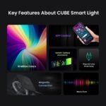 Yeelight Cube viedā lampa – SPOT paplašinājuma modulis (RGB LED) (YLFWD-0005) - Image 5