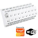 OXT Inteliģentais 16 kanālu releju kontrolieris (DIN) Wi‑Fi Tuya/Smart Life, 16A/kanāls