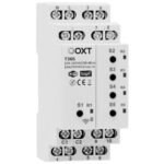 OXT Inteliģentais 5 kanālu Wi‑Fi releju kontrolieris (Tuya/Smart Life), 16A/kanāls, DIN sliede, bezsprieguma kontakti - Image 2