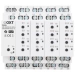 OXT Inteliģentais 16 kanālu releju kontrolieris ZigBee (Tuya/Smart Life), DIN sliede, 16A/kanāls, Dry Contact - Image 2