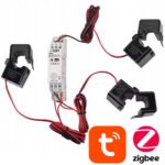 OXT Smart enerģijas skaitītājs 3 fāžu DIN (3x100A) ar strāvas transformatoriem, ZigBee Tuya
