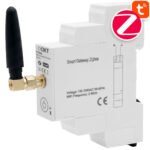 OXT ZigBee 3.0 bridge (centrāle) uz DIN sliedes ar ārējo antenu, Wi‑Fi TUYA / Smart Life (T708A)