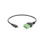 Shelly Micro USB to 5-Terminal Add-on – paplašinājuma savienotājs The Pill by Shelly sensoru pieslēgšanai
